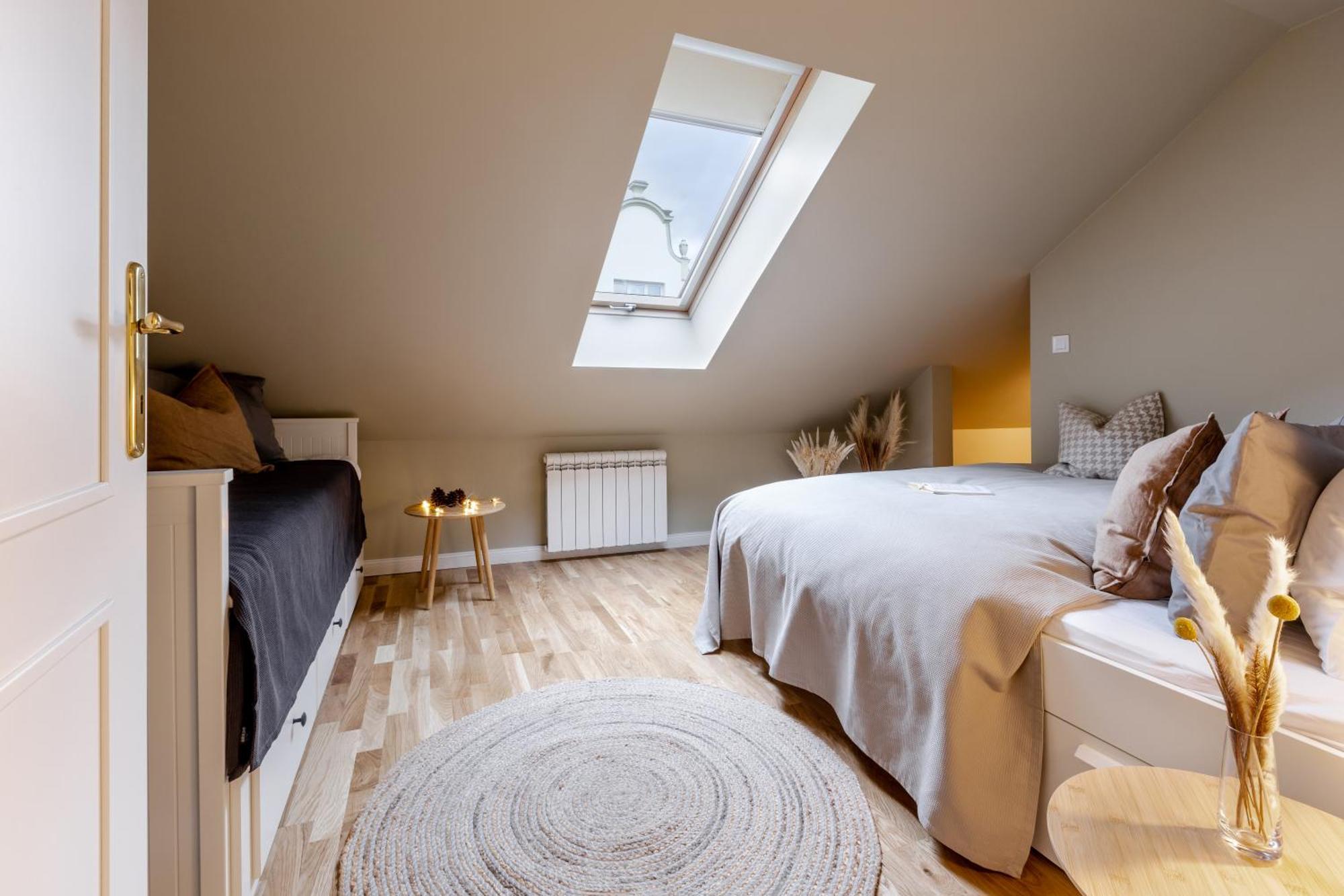 Turnkey I Karlin Square Apartments Prag Oda fotoğraf