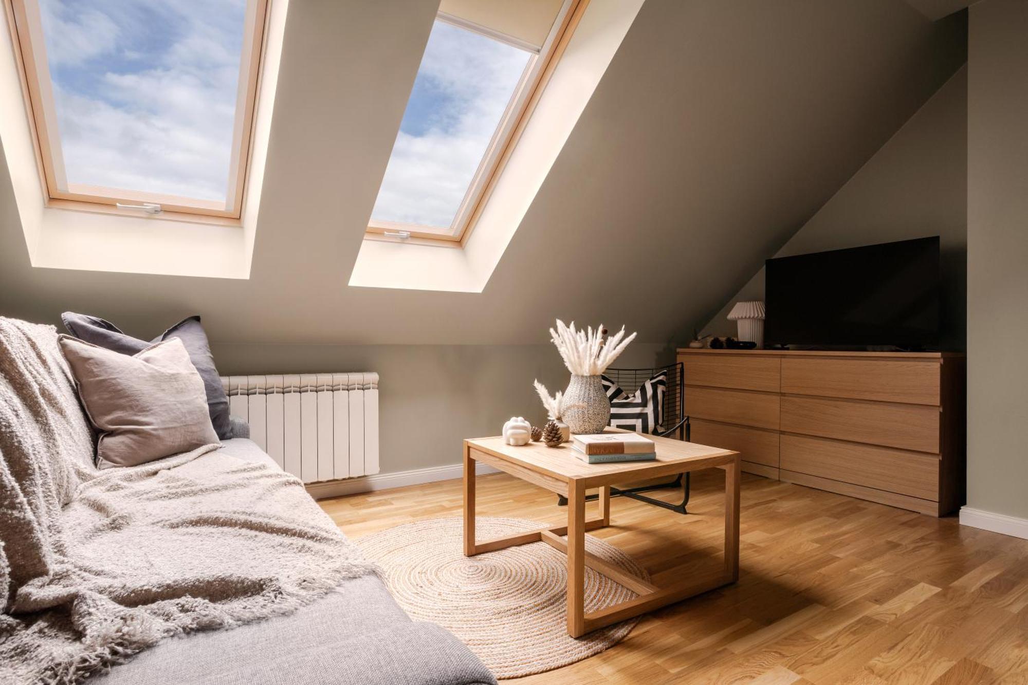 Turnkey I Karlin Square Apartments Prag Oda fotoğraf