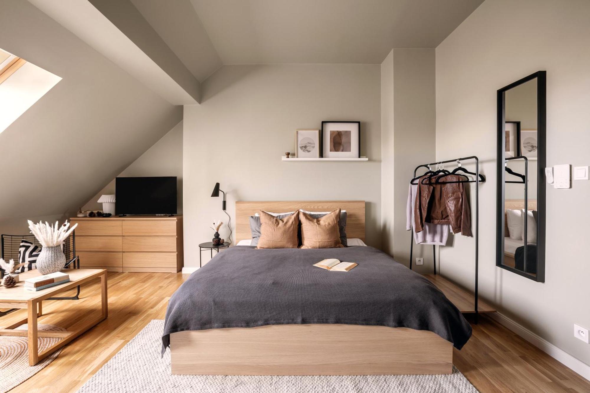 Turnkey I Karlin Square Apartments Prag Oda fotoğraf